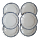 6 Terre de Fer flat plates
