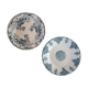 2 plates earth of iron Gien and Choisy-le-Roi