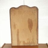 Beveled mirror contour wood 77x53cm