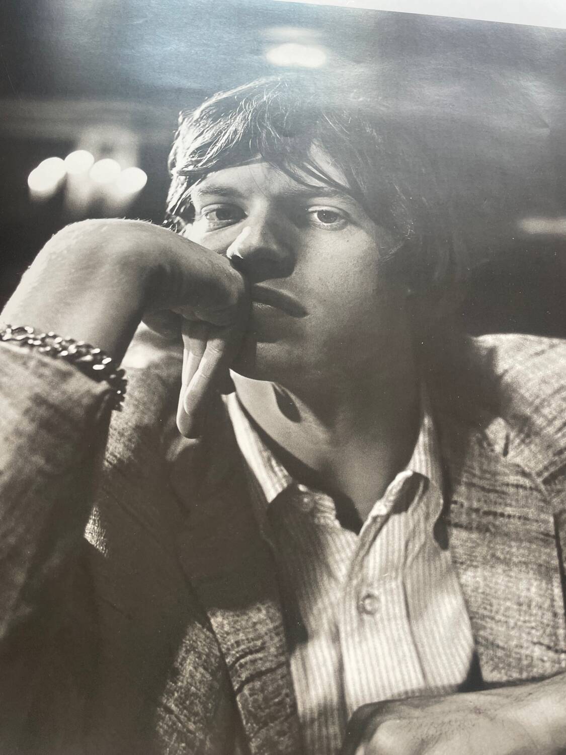 Nico van der Stam after (1925-2000), Mick Jager, 1964, copyright Nico van der Stam/MAI, printed in Holland, reproduction prohibited/PS 995