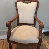 Paire de fauteuils Voltaire