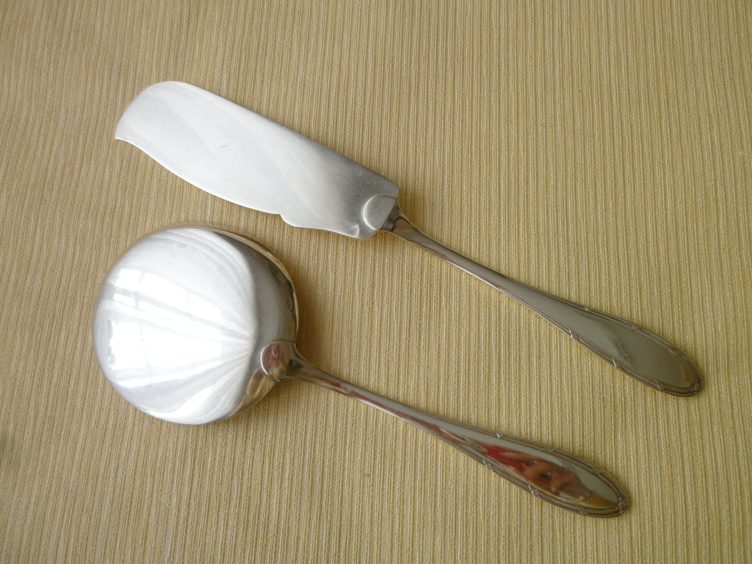 Silver Metal Ice Service Cutlery Argental