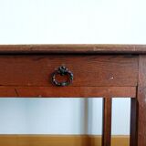 Farmhouse table or desk stamped circa 1920