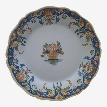 Signed decorative plate