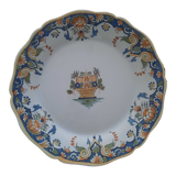 Signed decorative plate