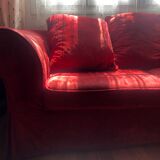 Velvet sofa