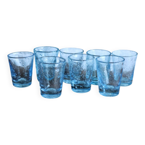 Série de 8 verres à