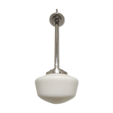 Opaline Art Deco hanging lamp