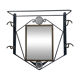 Porte manteau Art nouveau