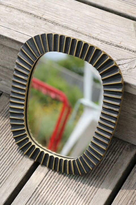 Walter Bosse brass mirror 205*238mm