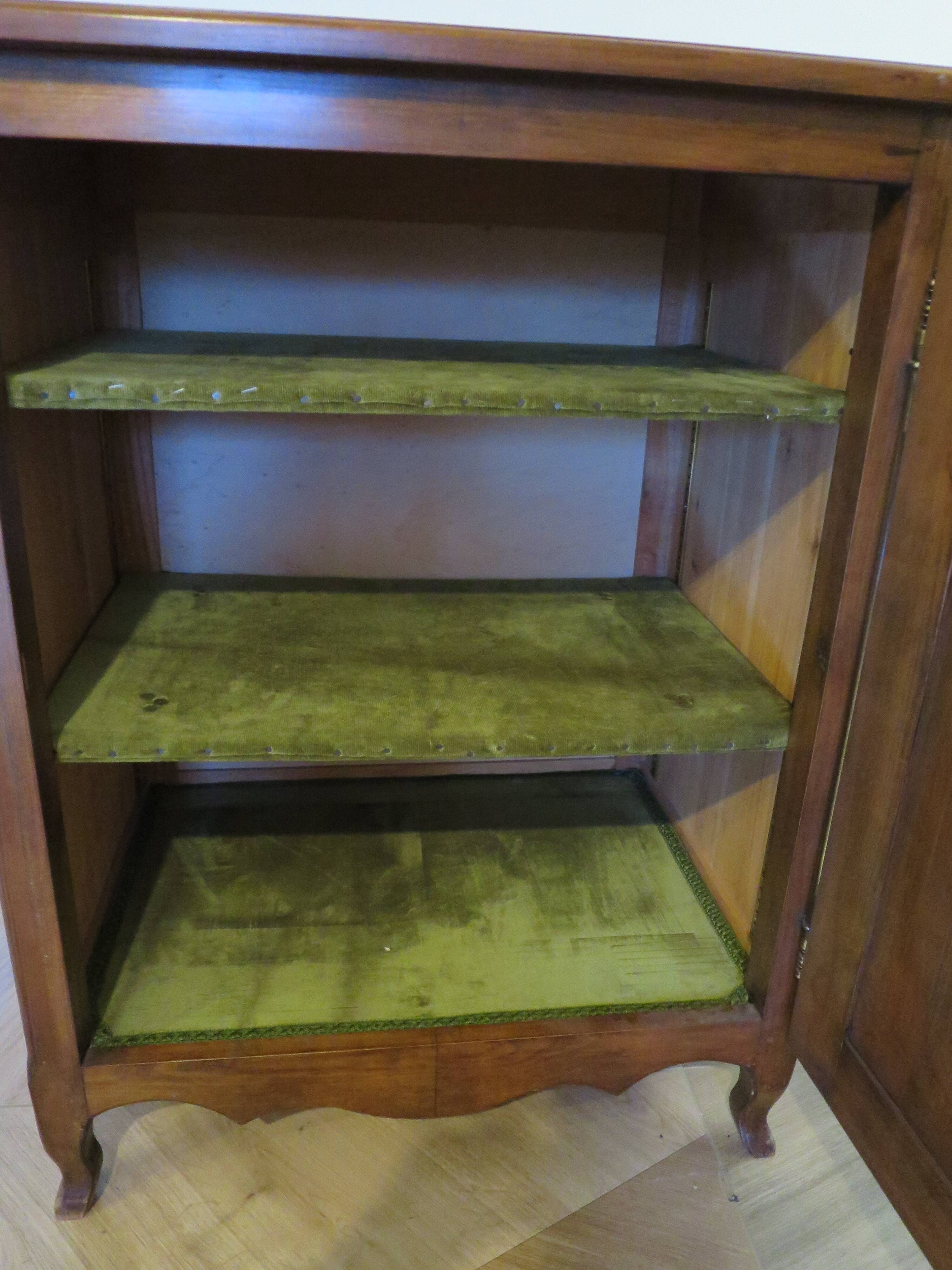 Fruit wood ogee chest of drawers - Louis Philippe style - 4 drawers - 1980s