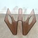 Michel Dumas Plexiglas Magazine Rack