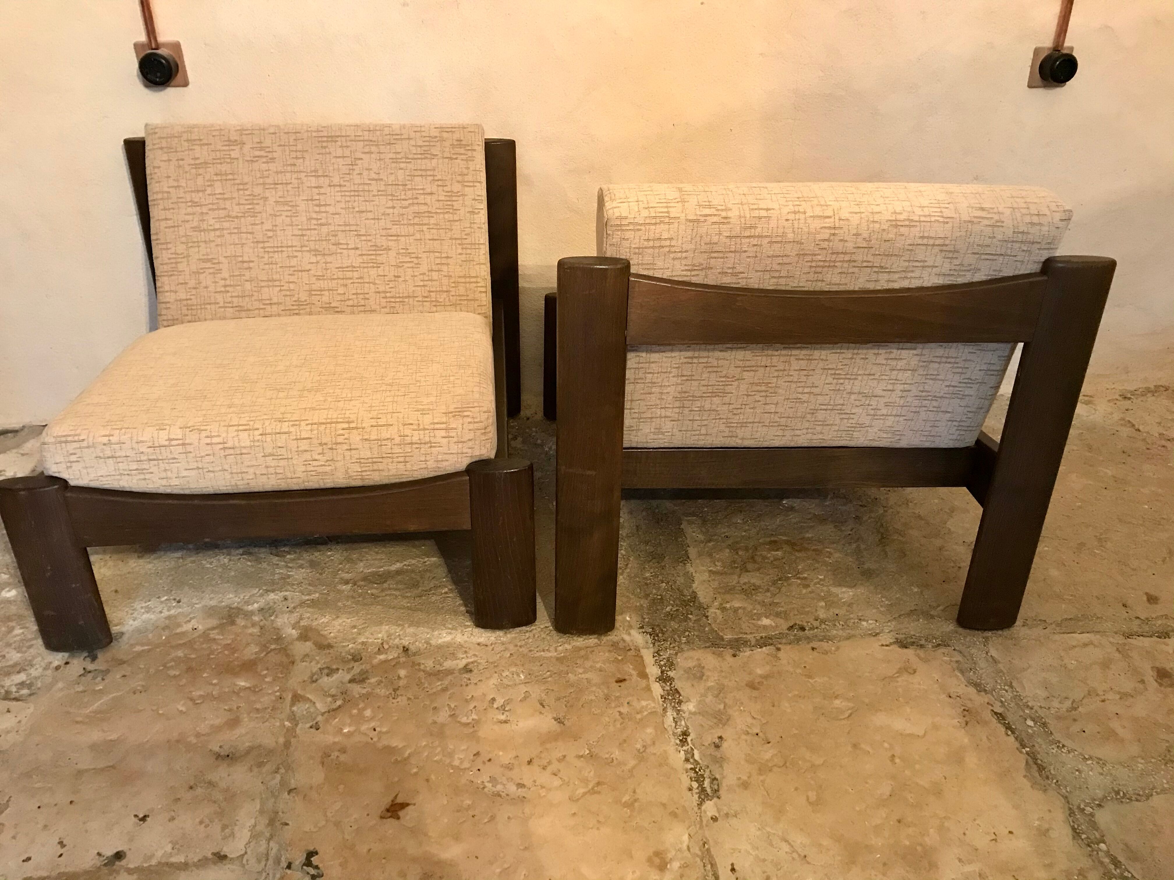Pair of vintage armchairs