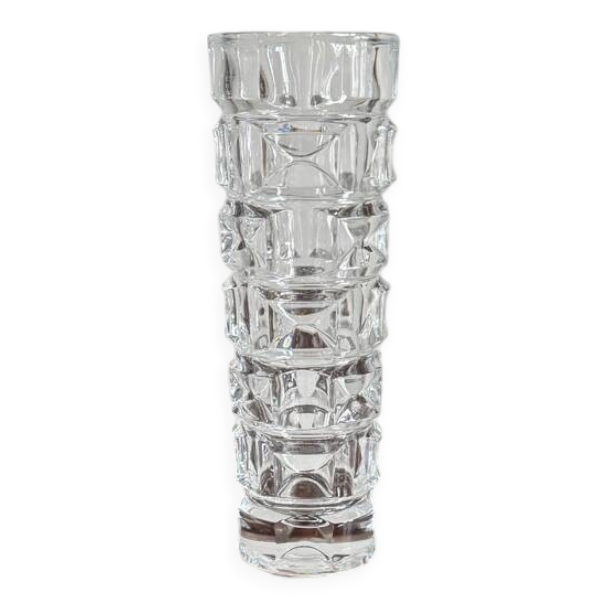 Small faceted vase Luminarc