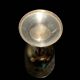 Set of six gold metal glasses