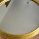 Plateau rond miroir