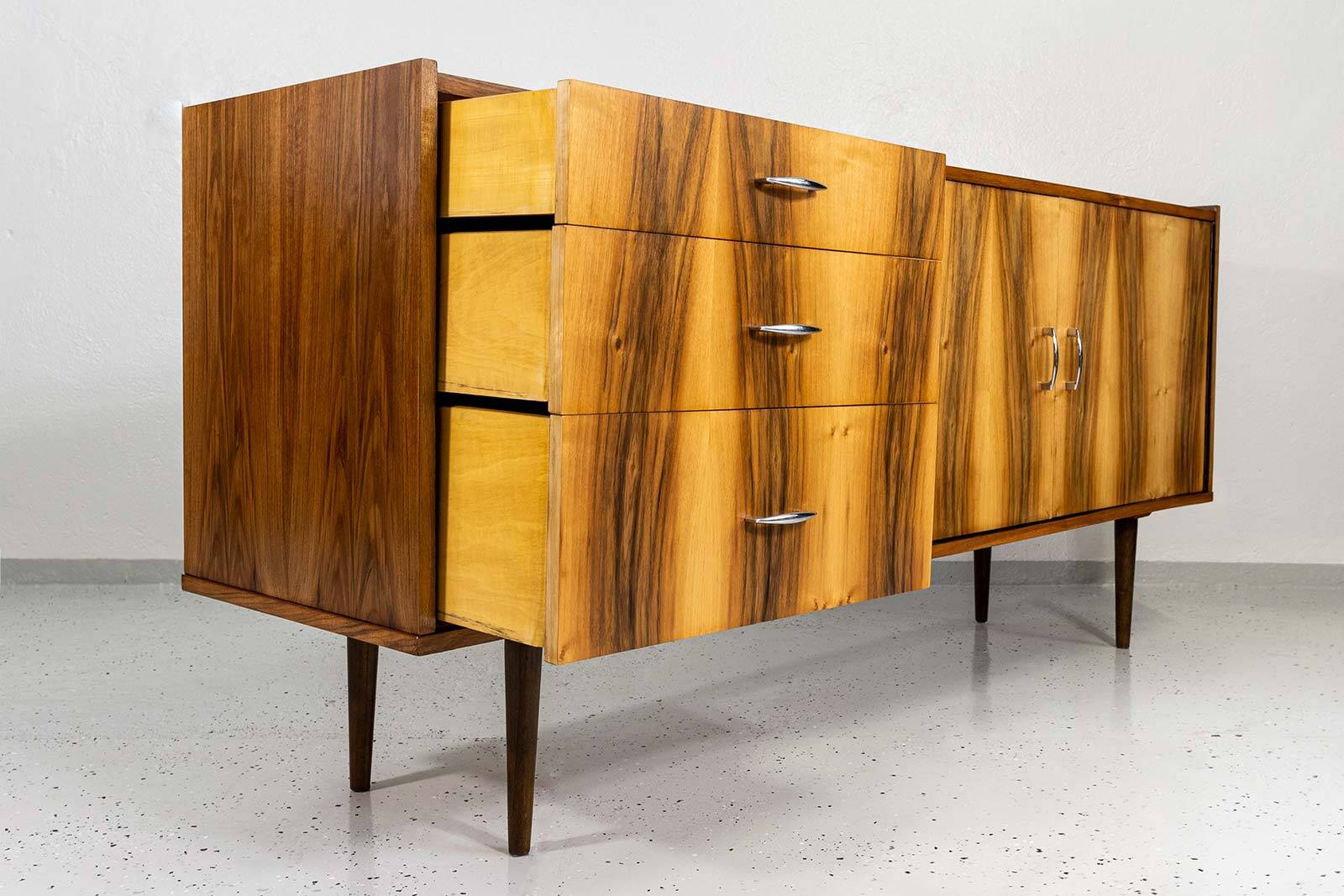 Sideboard Vintage, Designed By M. Grabiński, Poland, 1960s