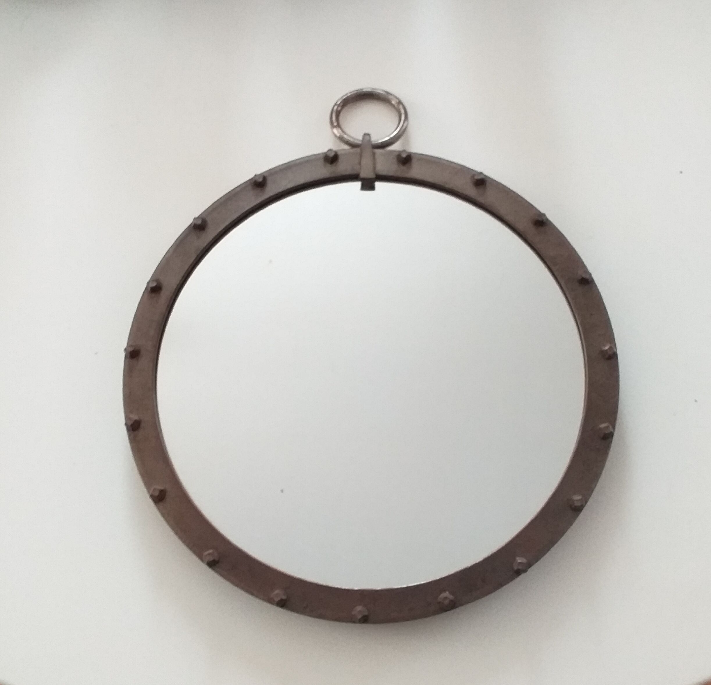 Industrial window mirror 37cm