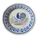 Henriot Quimper Brittany earthenware plate