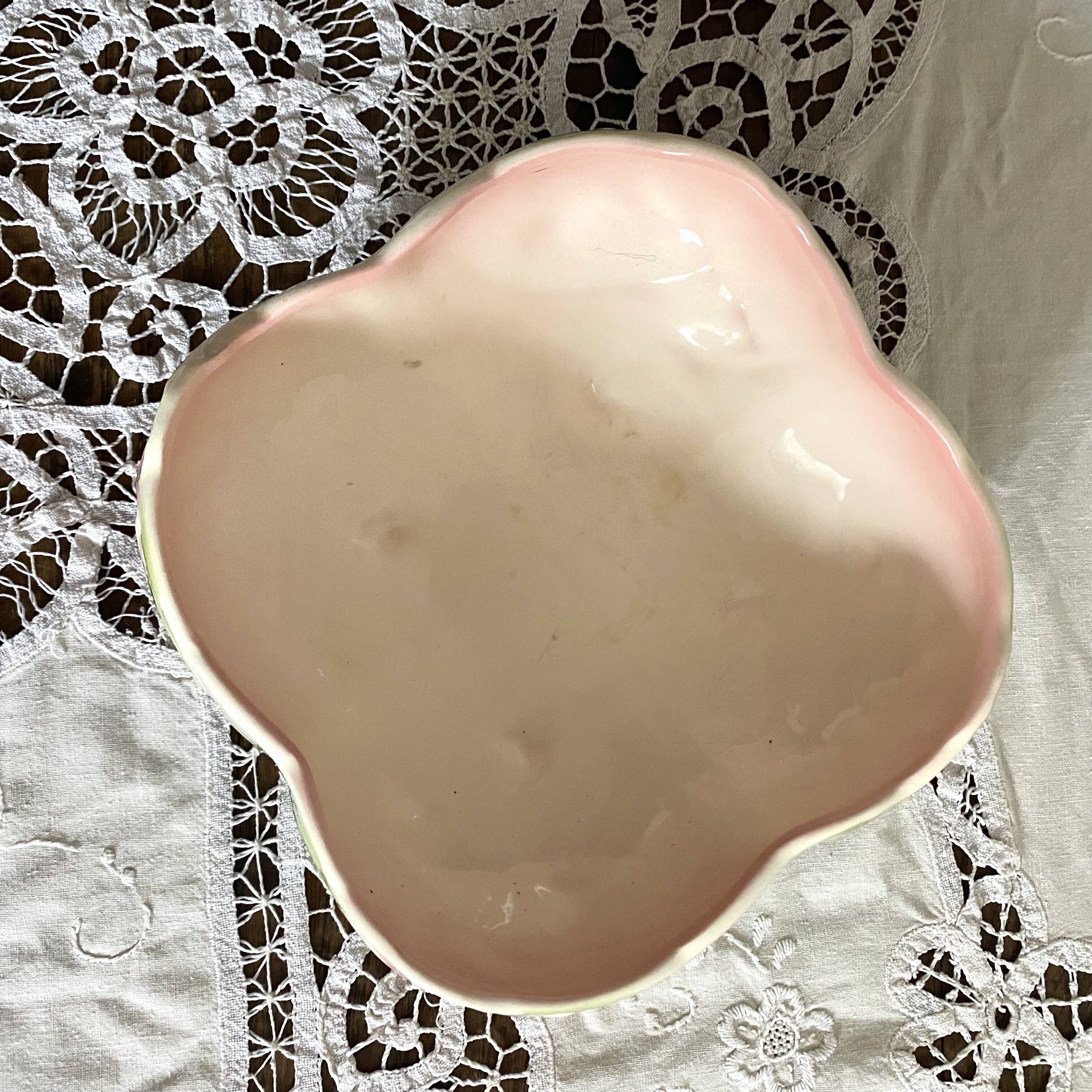 St Clément France Art Nouveau slip dish