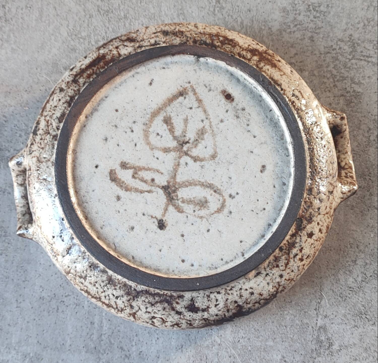 Ceramic bowl Gustave Reynaud workshop Le Mûrier Vallauris
