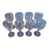 Vintage crystal stemware