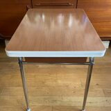 Formica table with extension cords