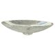 Natural rock crystal plate, anonymous, circa 1970.