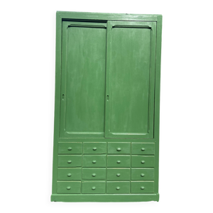 Ancien meuble de quincaillerie