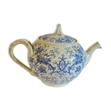 Porcelain De Sarreguemines, Large Porcelain Teapot