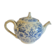 Porcelain De Sarreguemines, Large Porcelain Teapot
