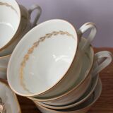 Limoges porcelain cups