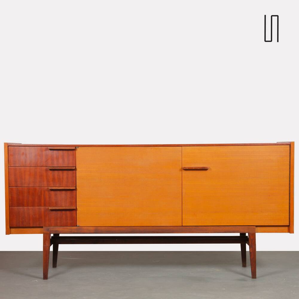 Enfilade vintage par Frantisek Mezulanik pour UP Zavody, 1960