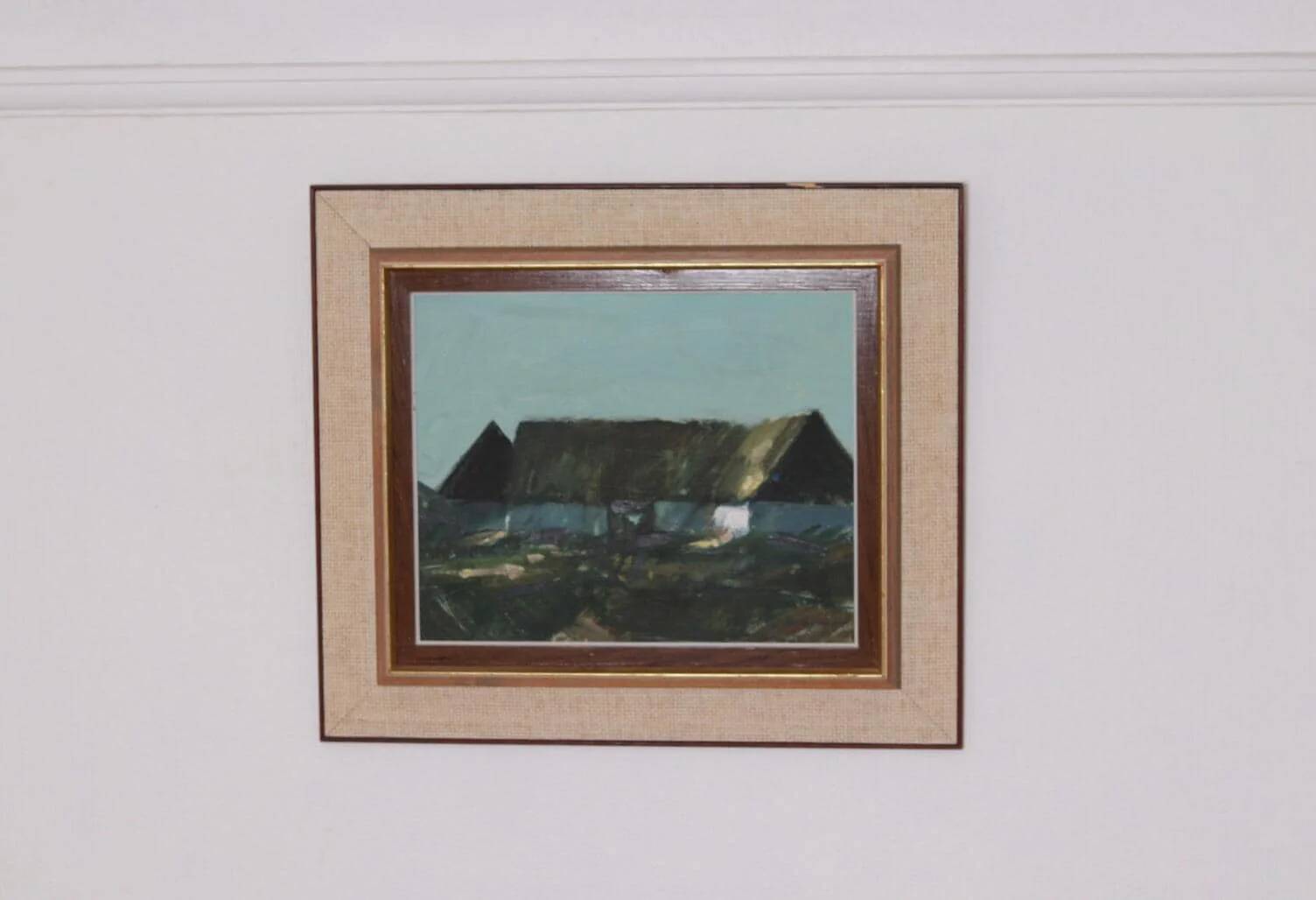 House on landscape by Bengt Hillgrund