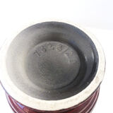 Red Keramik vase 1970