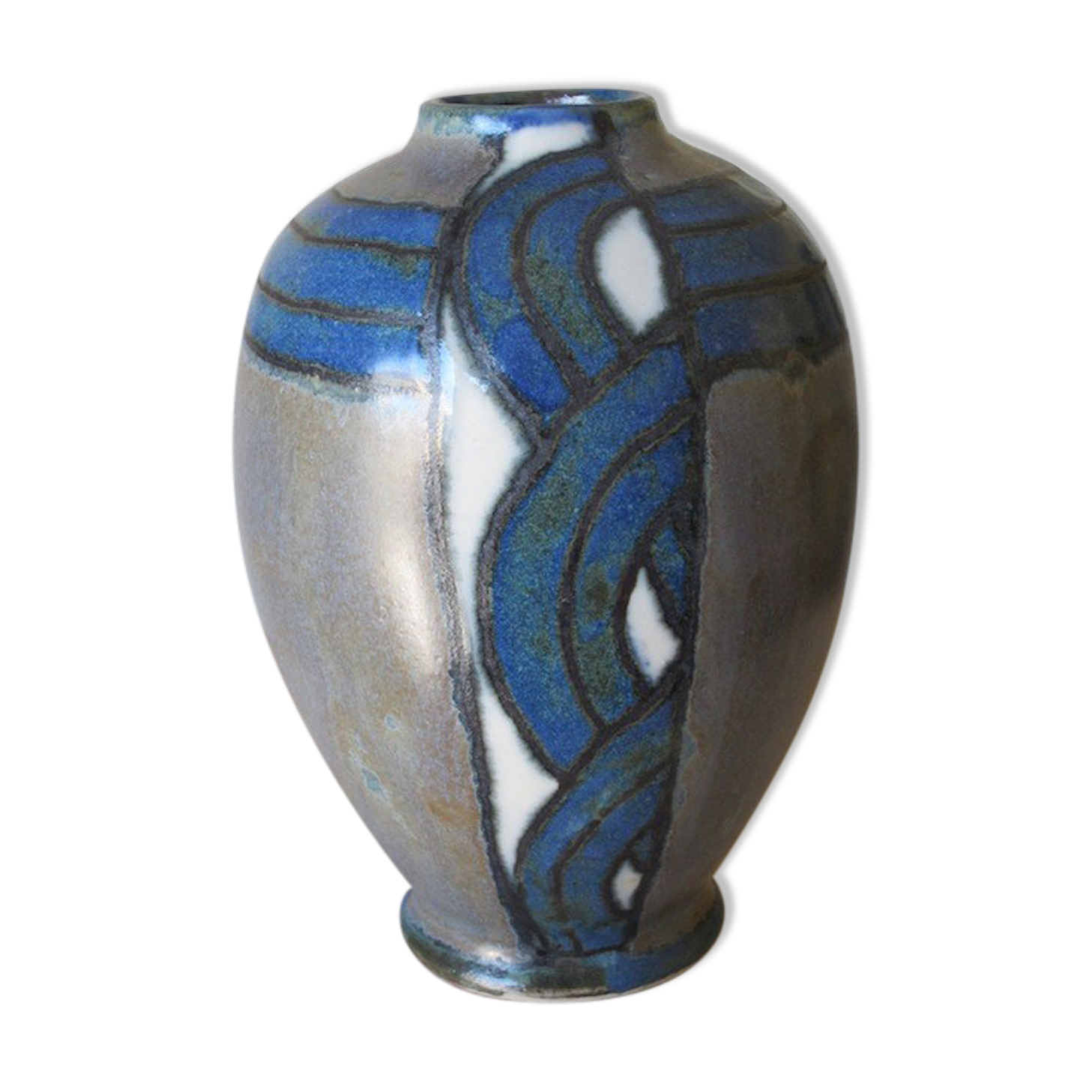 Sandstone vase, HB Quimper Odetta, twentieth century