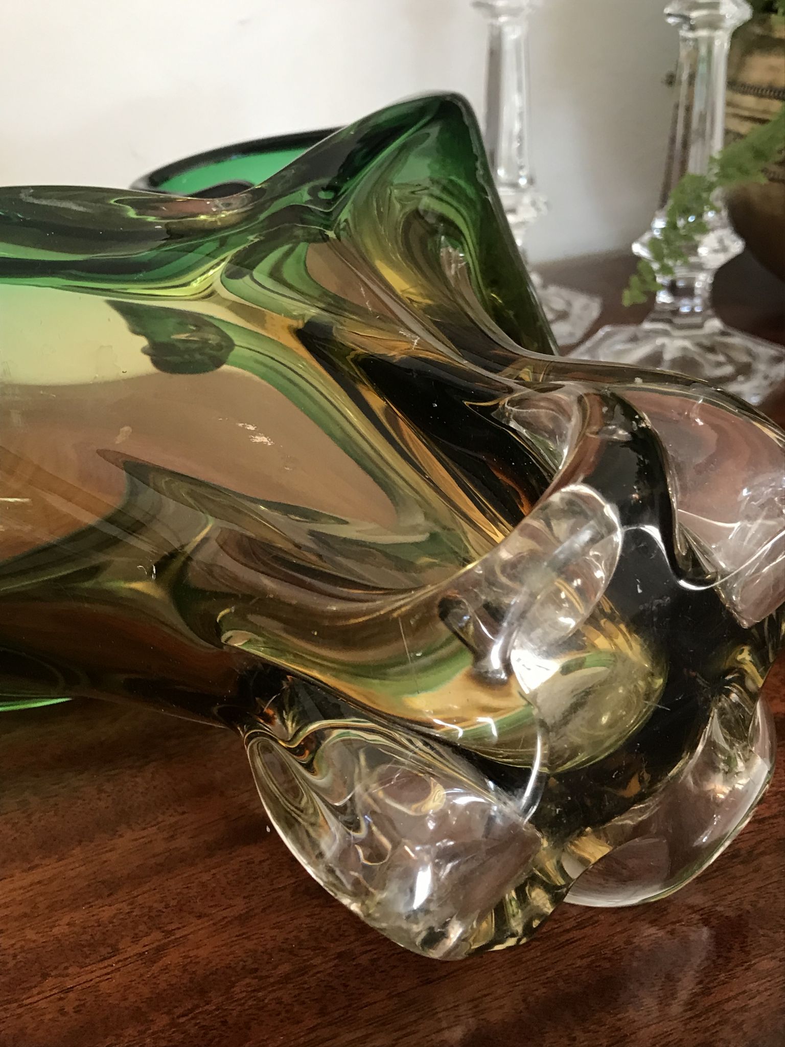 Vide-poches en verre de Murano