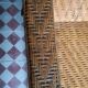Vintage rattan lounge chair