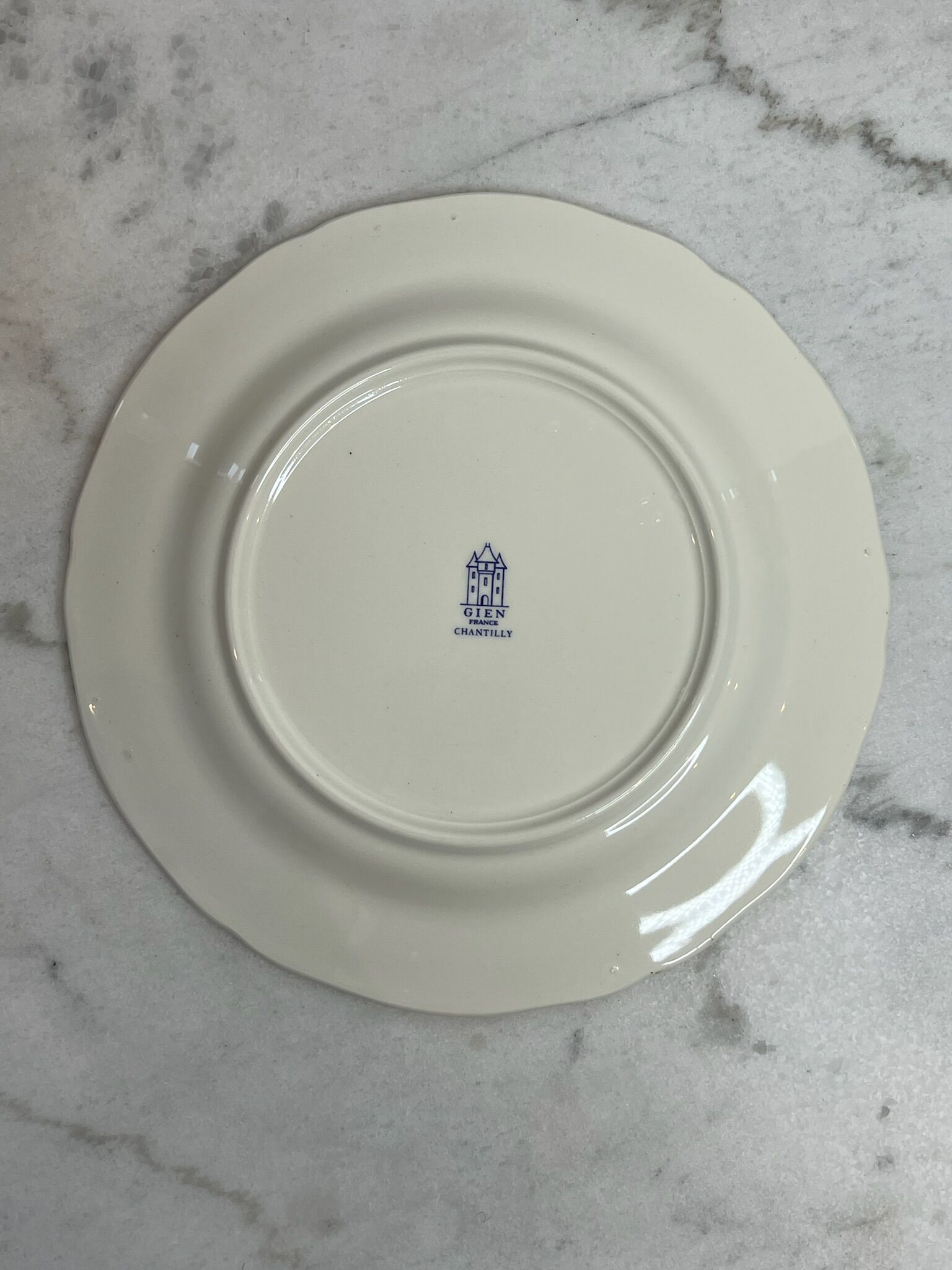 Assiette plat Gien