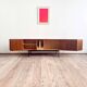 Buffet Mid-Century, modèle B20 en teck par Dieter Waeckerlin pour Behr, ann