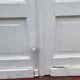 Suite of four passage doors with small tiles 20th century