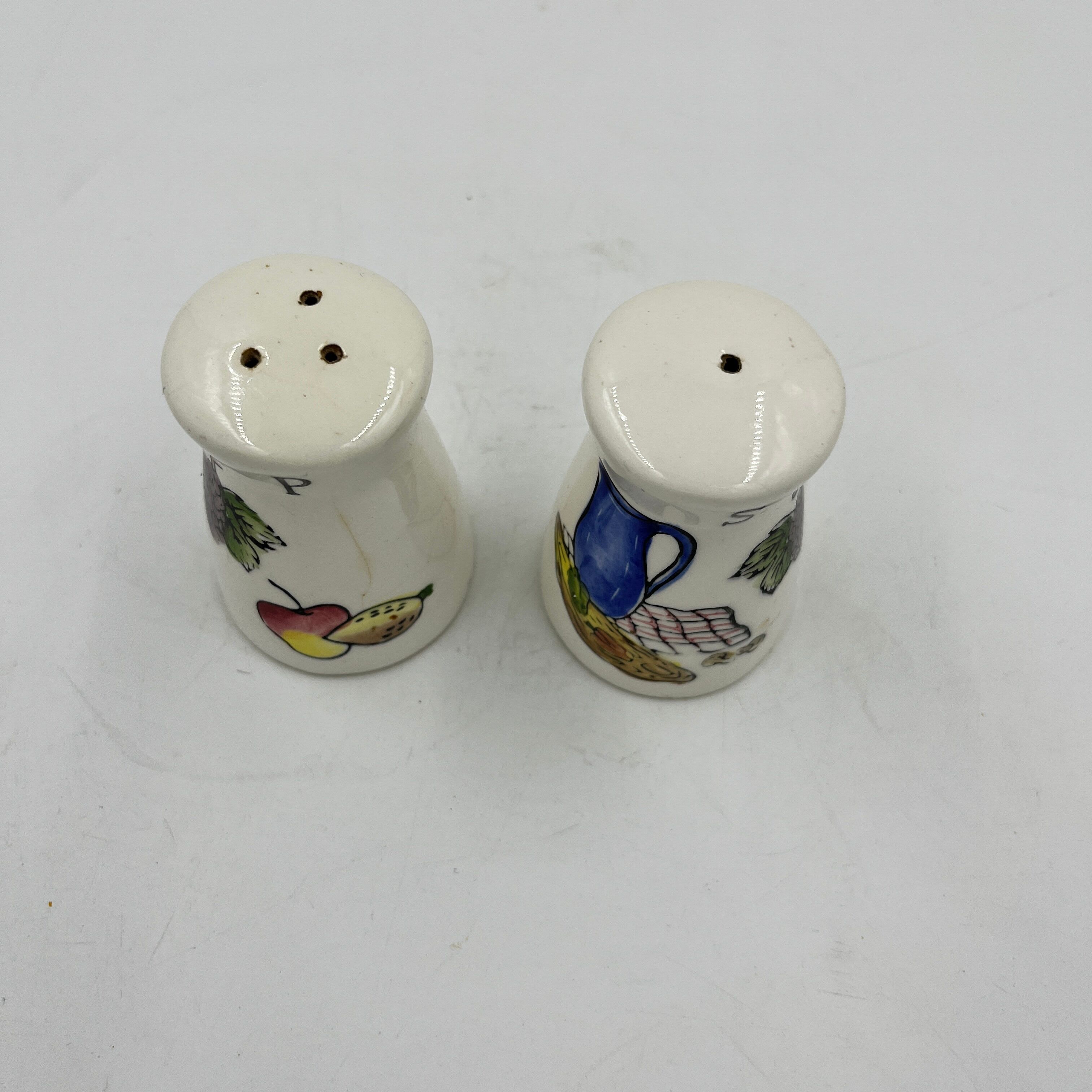 Salière et poivrier en céramique