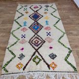 Handmade Moroccan Berber Rug 255 X 138 CM
