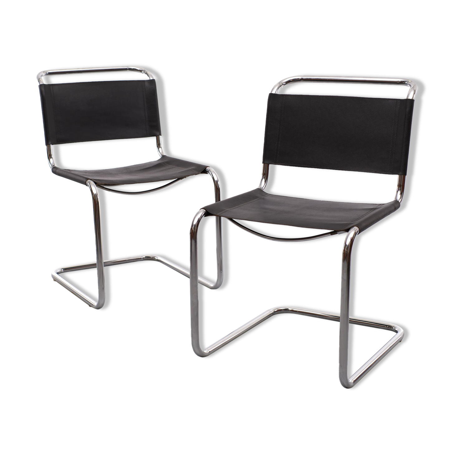 Vintage S33 Mart Stam Cantilever Chairs 1970s