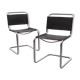Vintage S33 Mart Stam Cantilever Chairs 1970s