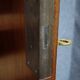 Large antique mahogany wardrobe with mirror – Empire style / 20th century