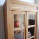 Renovated antique display cabinet