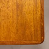 Teak danish extendable dining table, 1960