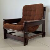Scandinavian oak armchair, 1960s
