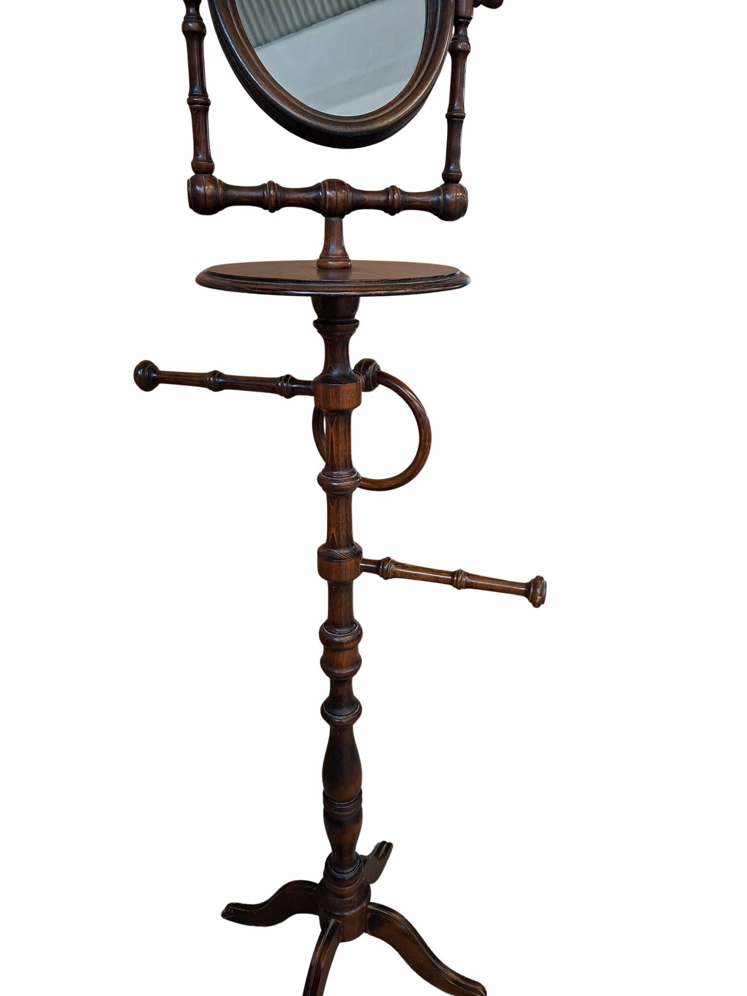 Elegante Piantana da Bagno in Faggio